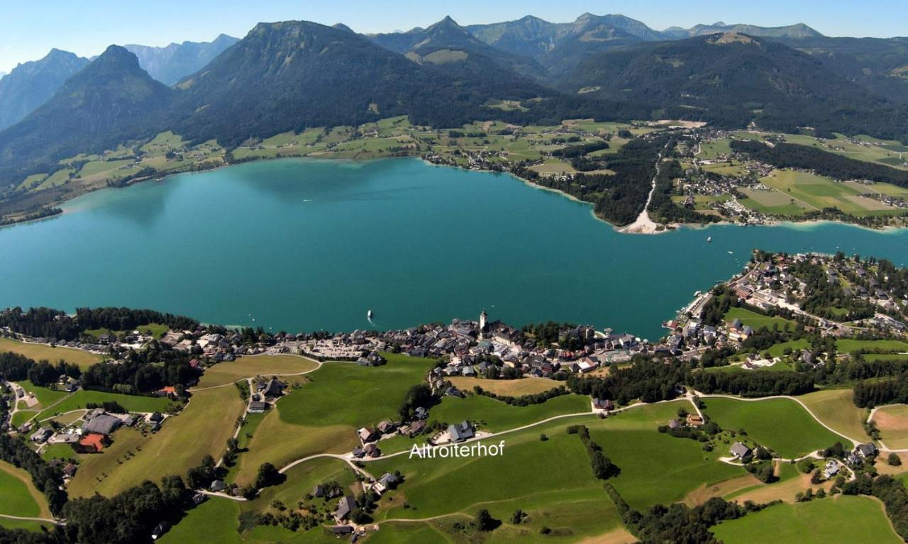 Вілла Altroiterhof Sankt Wolfgang im Salzkammergut Екстер'єр фото